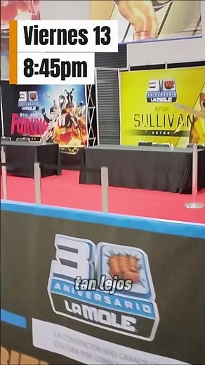 Invitados internacionales en la mole 30 aniversario #lamoleconvention #tomwelling #frankiemuniz