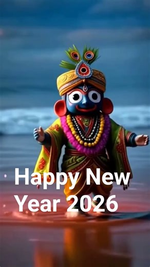 🙏 जय जगन्नाथ 🙏 | Jagannath Ji Wishing Happy New Year 2026 | New Year Blessings!