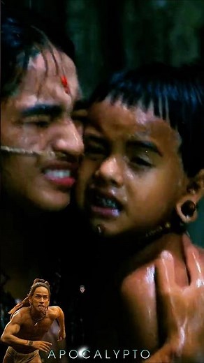 Apocalypto Best Scene (2006)🌓👶👨‍👦💧 #shorts #movie #film #story #youtubeshorts #edit