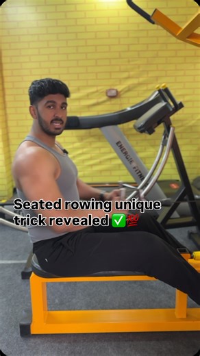 Nirbhay 🇮🇳 on Instagram: "Do it with the same technique as shown in the video the beginning 2sets, the body will be forward as shown in the video for maximum pressure on the middle back. As soon as the weight goes heavy, you can lean back a little bit as shown in the video, total 4sets 12/15 repetition is said take 2 minutes rest in between sets and repeat✅ . . . . . #back #backday #backworkout #fitness #gym"