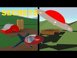 How and Where to find ALL Secret aircraft! (PTFS)