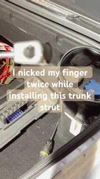 Replacing the rear strut for the 2005 Boxster S. Part #: 987-512-551-13-M24 ($21.50 + shipping).