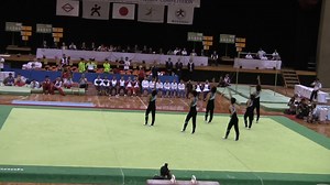Flashback: 2010 Hanazono University Men's Rhythmic Gymnastics Exhibition Check out those synchro roll out skills!🔥🔥👏👏 Video: YT/azsogd - https://www.youtube.com/watch?v=1DvLJ8XqzuA | International Gymnast Magazine