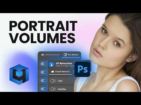 How to Contour Makeup in Photoshop with Retouch4me Portrait Volumes – One-Click Tutorial