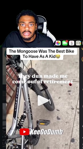 The Mongoose Was The Best Bike To Have As A Kid😭 #fyp #meme #funny #foryou #funnyvideos