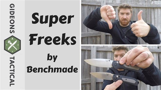 Benchmade Super Freeks mini vs. full-size