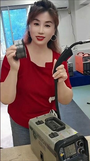 Gasless two shield welding detailed method of installing welding wire #gasless two shield welding