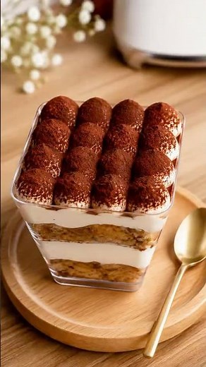Mini Tiramisu Cup Recipe 🤎