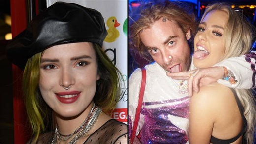 Bella Thorne opens about being in a throuple with Tana Mongeau and Mod Sun