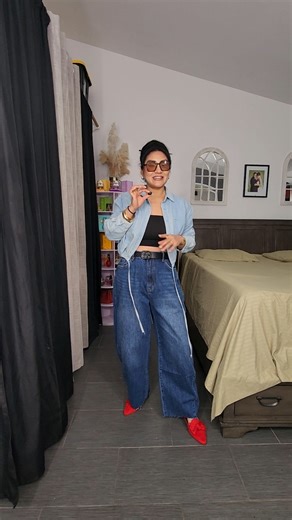 Outfit ideas: Cómo combinar barrel jeans high-waisted