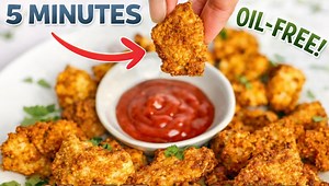 Crispy oil-free tofu in just minutes