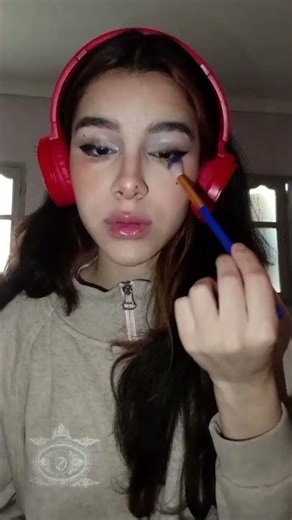 douyin makeup on a non asian girl! #makeuptutorial #stitchtricks #music #song #birds #trending