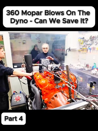 360 Mopar Blows On The Dyno - Can We Save It?#mechanics #error404 #error #autorepairshop #infinite #enginebuild #remove #terrible #auto #rebuild #carfix #autocar #service #usa🇺🇸 | Engine Rebuilds Helcat
