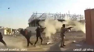 RPG Backblast Downs Rebel