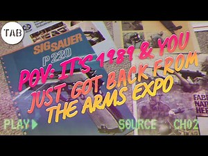 It's 1989 & you just got back from the Arms Expo - Lets look at some vintage SIG Sauer brochures!