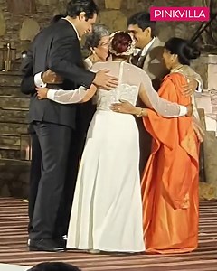 Khan family’s emotional hug post Ira Khan’s nuptials 🩷🫶 . . . . . #irakhan #irakhanwedding #nupurshikhare #pinkvilla #aamirkhan #love | PinkVilla