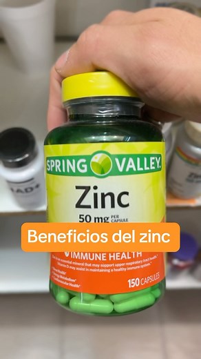 38 reactions | Beneficios del zinc Zinc Spring Valley 50mg, 200 ct, 200 Zinc Solarak 50mg, 100 v caps 310 #vitamins #vitaminas #vitaminasamericanas #springvalley #pulgario #mty #monterrey #americanstoremty | American Store Mty tienda de productos americanos | Facebook