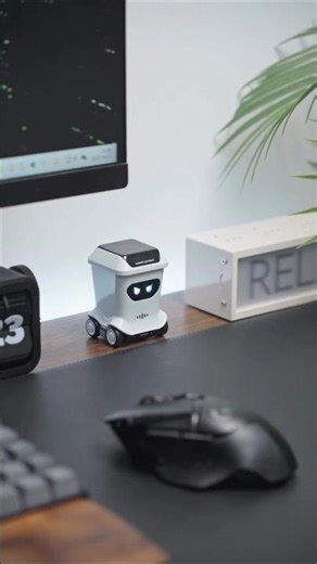 Interesting desktop remote control trashcan#rccar#desktoy