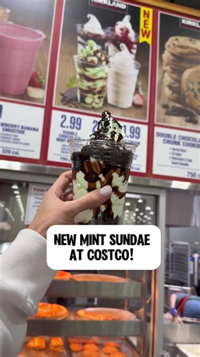 Discover Costco's New Double Chocolate Mint Sundae for $2.99