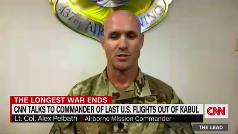 Striking images of the final US flight out of Afghanistan