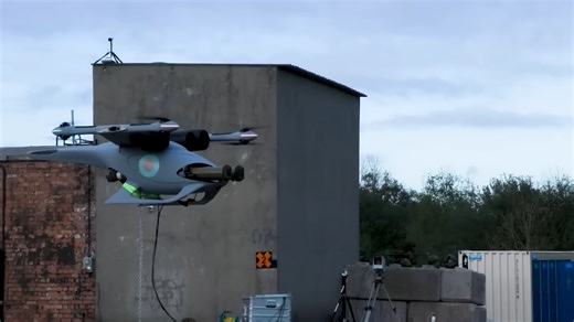 First ever missile fired from hovering drone. RAF’s new combat breakthrough caught on camera