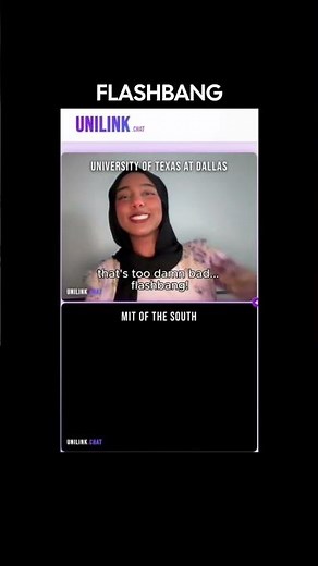 FLASHBANG prank on college omegle 😂 #omegle #ometv #university #challenge #student