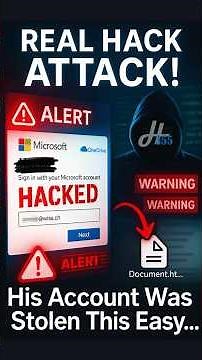 This HTML File Stole a Microsoft 365 Account! (WeTransfer Phishing Scam)