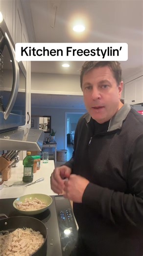 I’m 60 years old and it’s up to me to cook dinner for the family every night. The trouble is a lot of the nights I have no idea what to make but the good thing is that I’m good at improvising. So I could turn nothing into something when it comes to putting out dinner and that’s what I’m doing tonight with my shredded chicken burritos, which are gonna be more like an Italian dish by the end of the day and they are a Mexican dish, but at least they’ll be food on the table. #over50 #cooking #recipe