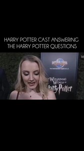 Harrypotter cast answering the Harrypotter question 😍😂😂 | Harry Potter is life
