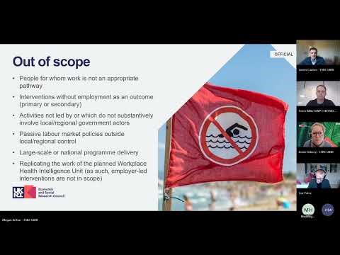 ESRC-DWP applicant webinar - What Works Centre for Local Employment Support