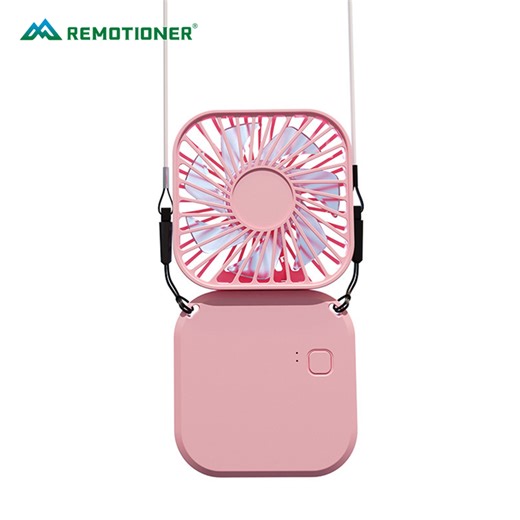 Outdoor Pocket Small Mini Fan Handheld USB Rechargeable Portable Hanging Neck Fan