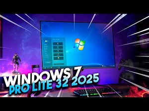 NUEVO Windows 7 PRO 2025 Lite 32 ¿La MEJOR Opción?