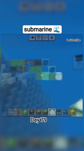 how to make submarine in Minecraft