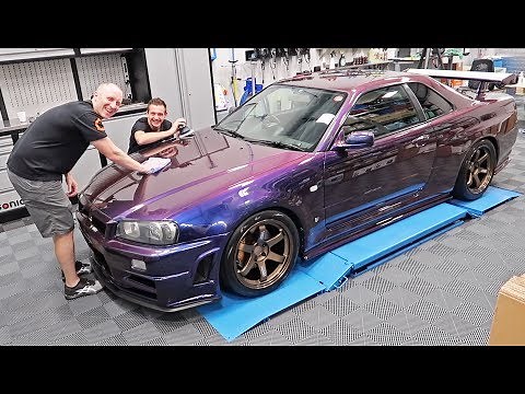 Detailing my R34 GTR - Midnight Purple 3 V-Spec