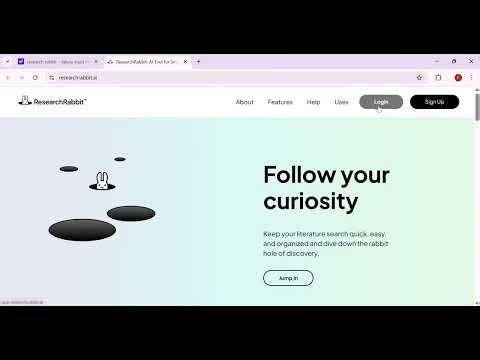 Tutorial Research Rabbit: Cara Cepat Mencari Artikel