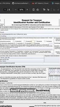 How to Fill W9 Form? | US Taxes | IRS