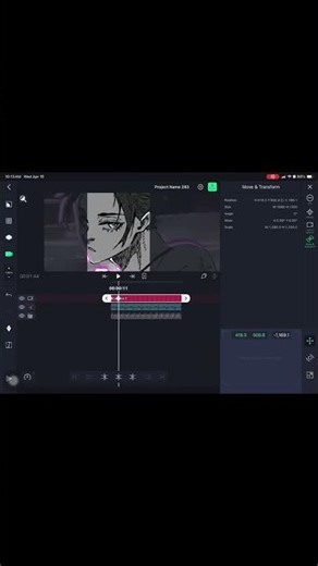 Basic alight motion, eye transition tutorial @ZANExCC @MangoStufff