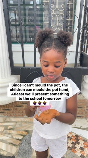 23 reactions · 20 comments | Told the children to mould the clay pot hand and Ivana did well…..rate her moulding skills over 10 #claypot #art #schoolproject | Jmsy Mena Akpoviri | Facebook