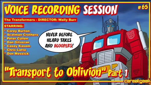 Transformers G1 “Transport To Oblivion” Original Studio Sessions – Part 1