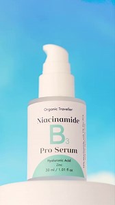 1.7K views · 32 reactions | What does our serum do to your pores? ✨ By controlling and lowering sebum, Niacinamide prevents pores from getting caught with excess oil and dirt, thereby preventing them from stretching, and invariably leading to smaller pores. It’s also amazing for those that get acne! #skincare #niacinamide #b3serum #b3proserum #pores #acne | Organic Traveller - Skincare | Facebook