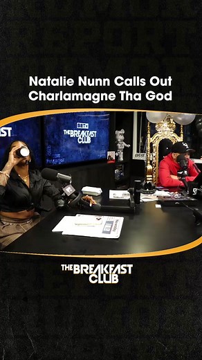 🧢 😩 Let’s clear the air… #NatalieNunn felt a way bc #TheBreakfastClubBET is booked and busy. 😂 That’s it, that’s all, that’s the post . Tap in for the full story🔊 . Follow @breakfastclubam 🔊