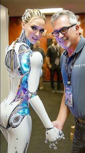 The Shy AI Robot Girl Who Suddenly Turns Into a Model #AIrobot #AImodel
