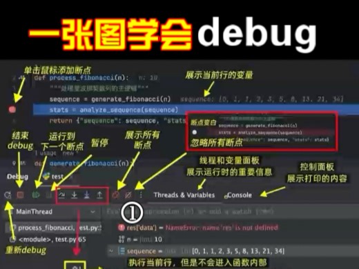 开发工具 | 一张图学会debug
