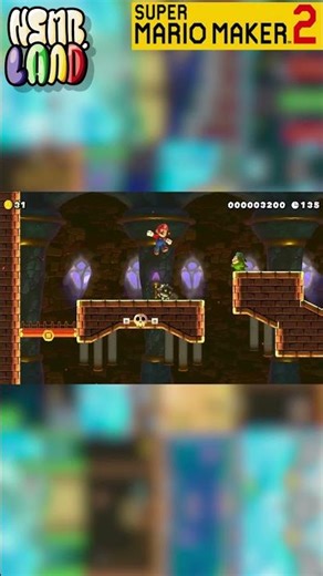 [NSMBL] 8-3 Critical Eruption (4Q3-MKG-2TF) / SMM2 Gameplay (short 1)