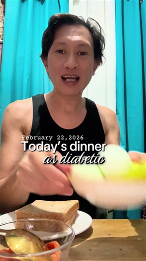 Today’s dinner as diabetic on February 22,2026. #titafrank #healthylifestyle #diabetes #type2diabetes #lowcarb