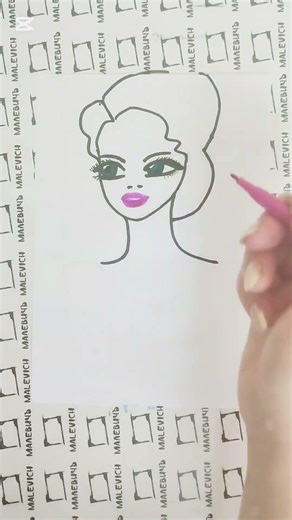 How to draw a girl easily #art #christmasdreams #drawing #paintyourdreams #satisfying #painting