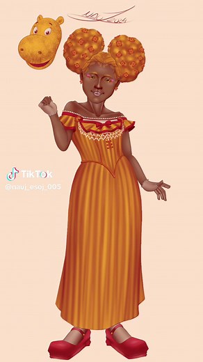 The Backyardigans: Human Version of Tyrone and Tasha