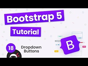 Mind Luster - Learn Bootstrap 5 Crash Course Tutorial 18 Dropdowns