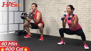 Get a gym quality strength workout with just a pair of dumbbells! No gym pass needed 💪 Follow along 👉 http://bit.ly/2We0jZC Get the FREE app: iPhone / iPad 📲 https://apple.co/2Qr1buC Android 📲 http://bit.ly/2KIIjC2 | HASfit