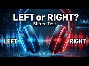 Left vs Right Stereo Sound Test 🎧 | Are Your Headphones Reversed? (1 Hour)